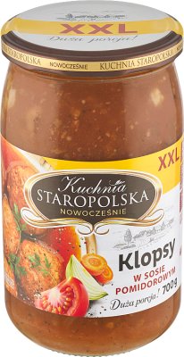 Kitchen Staropolska meatballs in tomato sauce
