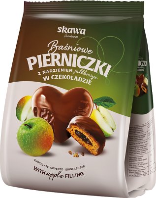 Skawa Pierniczki w czekoladzie baśniowe z nadzieniem jabłkowym