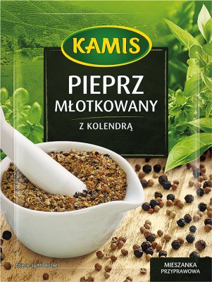 Kamis hammered pepper with coriander