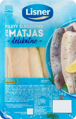 Lisner filets de hareng Delicate dans Matjas de a'la d'huile + 25% GRATUIT