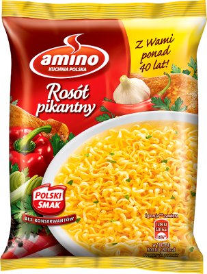 Amino Rosół pikantny Zupa błyskawiczna