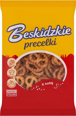 Beskidzkie pretzels con sal