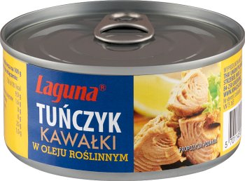 Laguna tuna chunks in vegetable oil