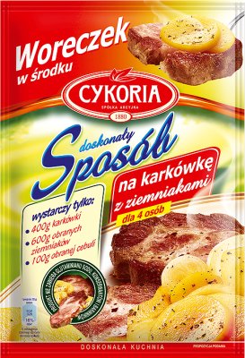 Cykoria Doskonały Sposób na karkówkę z ziemniakami