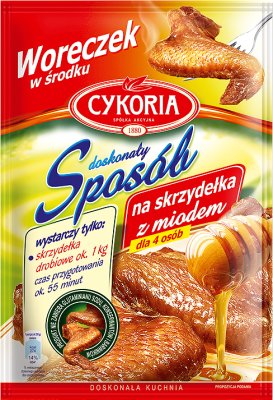 Cykoria Doskonały Sposób na skrzydełka z miodem