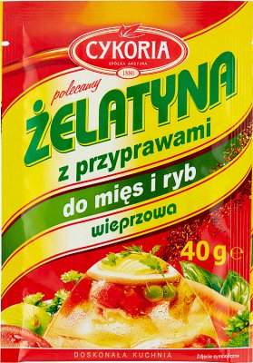 Cykoria Żelatyna spożywcza wieprzowa z przyprawami