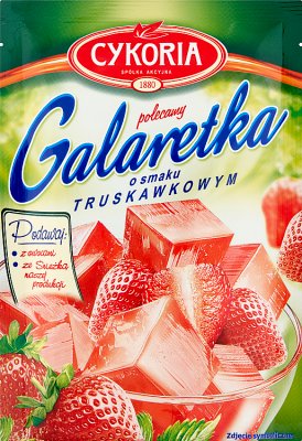 Cykoria Galaretka  o smaku truskawkowym