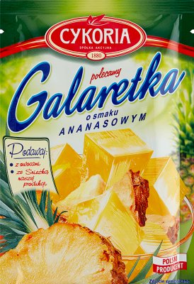 Cykoria Galaretka  o smaku ananasowym