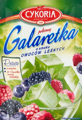 Cykoria Galaretka  o smaku owoców leśnych