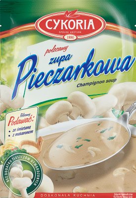 Cykoria Zupa Pieczarkowa