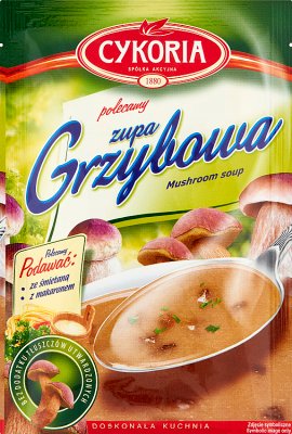 Cykoria Zupa Grzybowa