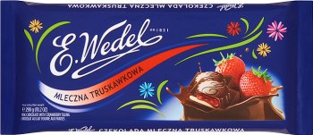 Wedel czekolada mleczna truskawkowa