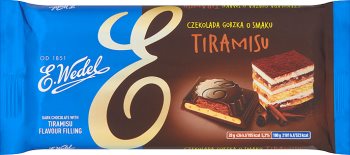 Wedel Schokolade bitter Tiramisu