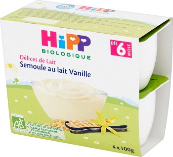 BIO HiPP milchigen Brei Vanilla natürliche Kalzium