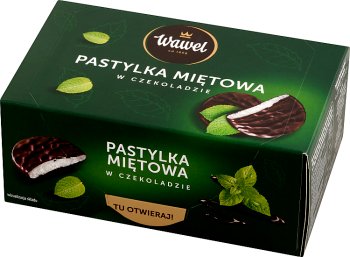 Wawel tableta de chocolate de menta