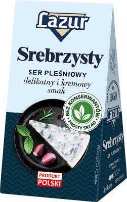 Lazur ser pleśniowy srebrzysty