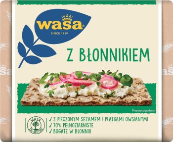 Wasa crispbread with fiber