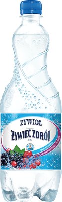 Żywioł od Żywiec Zdrój SA Napój lekko gazowany czarna porzeczka z żurawiną 1 l