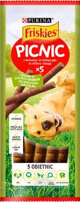 Purina Friskies Picknick mit leckeren Rindfleisch