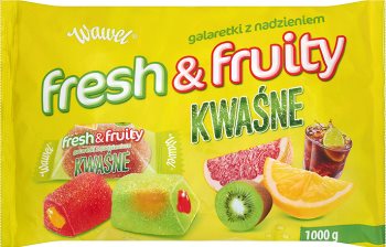 Wawel fresh&fruity galaretki z nadzieniem