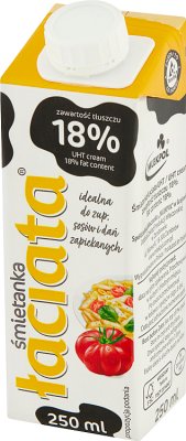 Łaciata UHT-Creme 18% Fett