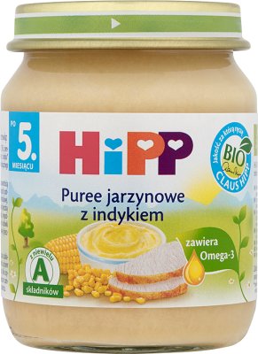 HIPP Puree jarzynowe z indykiem BIO