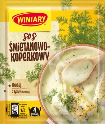 Winiary sauces For Every Day with cream dill sauce