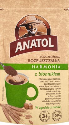 Delecta Anatol malt coffee instant classic with fiber