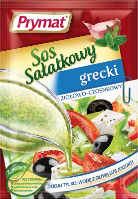 Prymat sos sałatkowy w proszku grecki ziołowo-czosnkowy