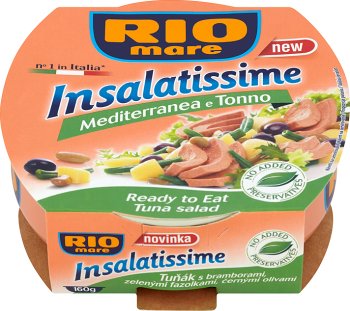 Rio Mare Insalatissime Средиземноморский салат с тунцом