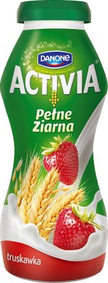 Danone Activia Pełne ziarno truskawka