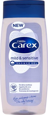 Carex shower gel 500 ml mild & sensitive