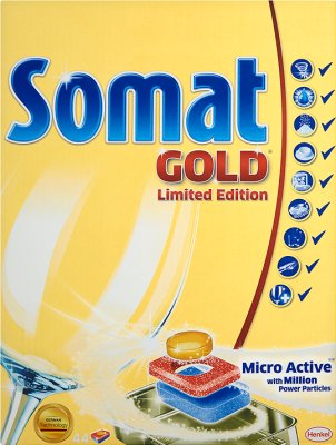 Somat Gold 44 dishwasher tablets