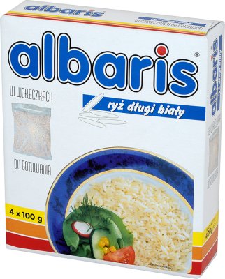 Albaris Langkorn weißer Reis