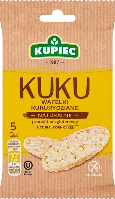 Kupiec wafle KUKUrydziane naturalne