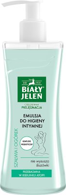 Biały Jeleń Emulsja do higieny   intymnej szałwia i ogórek