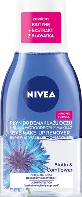 Nivea two-phase liquid eye makeup remover