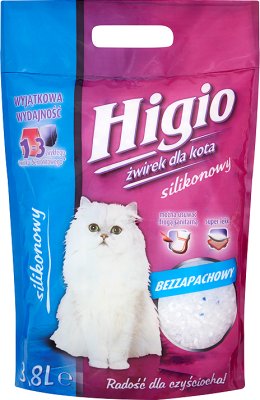 Higio żwirek silikonowy dla kota