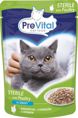 PreVital Полнорационный корм для взрослых кошек после стерилизации