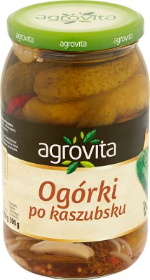 Agrovita ogórki konserwowe po kaszubsku