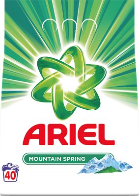 Ariel washing powder mountain spring