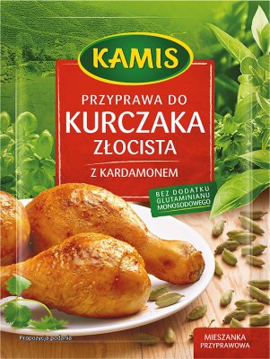 Kamis assaisonnement pour l'or de poulet à la cardamome