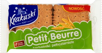 Krakuski petit beurre herbatniki pełnoziarniste