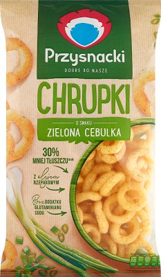 Przysnacki chrupki o smaku zielona cebulka