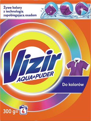 Vizir washing powder color