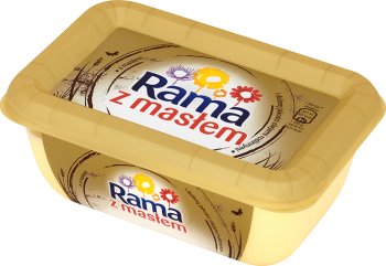 Rama z masłem