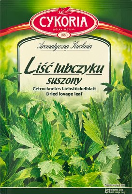 Cykoria lubczyk liść