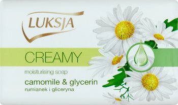 Luksja creamy beauty soap chamomile and glycerin