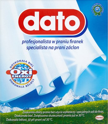 Dato washing powder curtains oxi energy