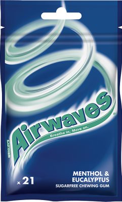 Airwaves guma do żucia w drażetkach menthol & eucalyptus